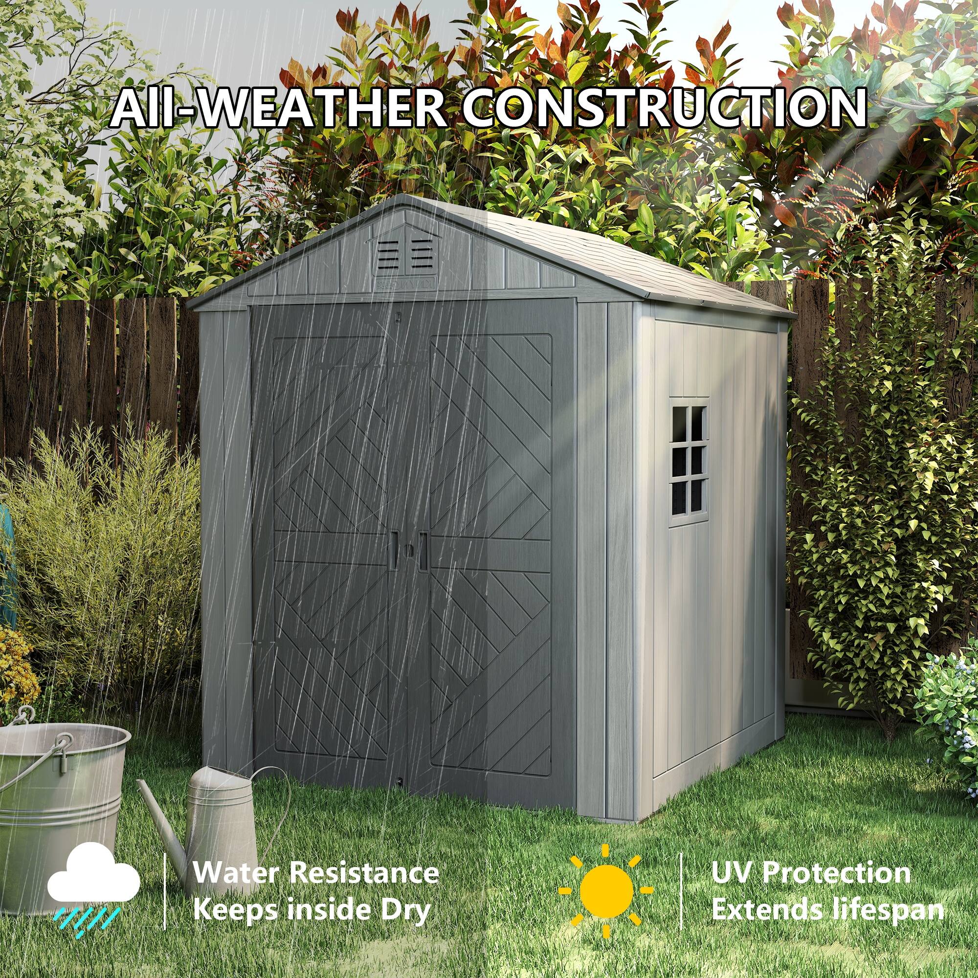 All-Weather Construction  
Water Resistance  
Keeps Inside Dry  
UV Protection  
Extends Lifespan