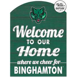 Jardine - Binghamton Bearcats 16'' x 22'' Marquee Sign - Green