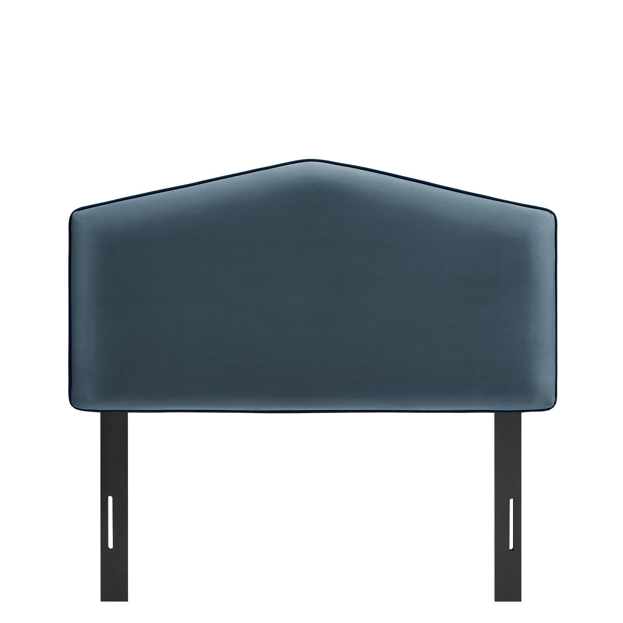Alt View 3. Modway - Cosette Performance Velvet Headboard by Modway - Cadet Blue.