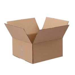 Winado - 100 8x8x4 Shipping Boxes for Packing & Moving Corrugated Cartons Eco-Friendly Boxes Recyclable Kraft Carton for Packing