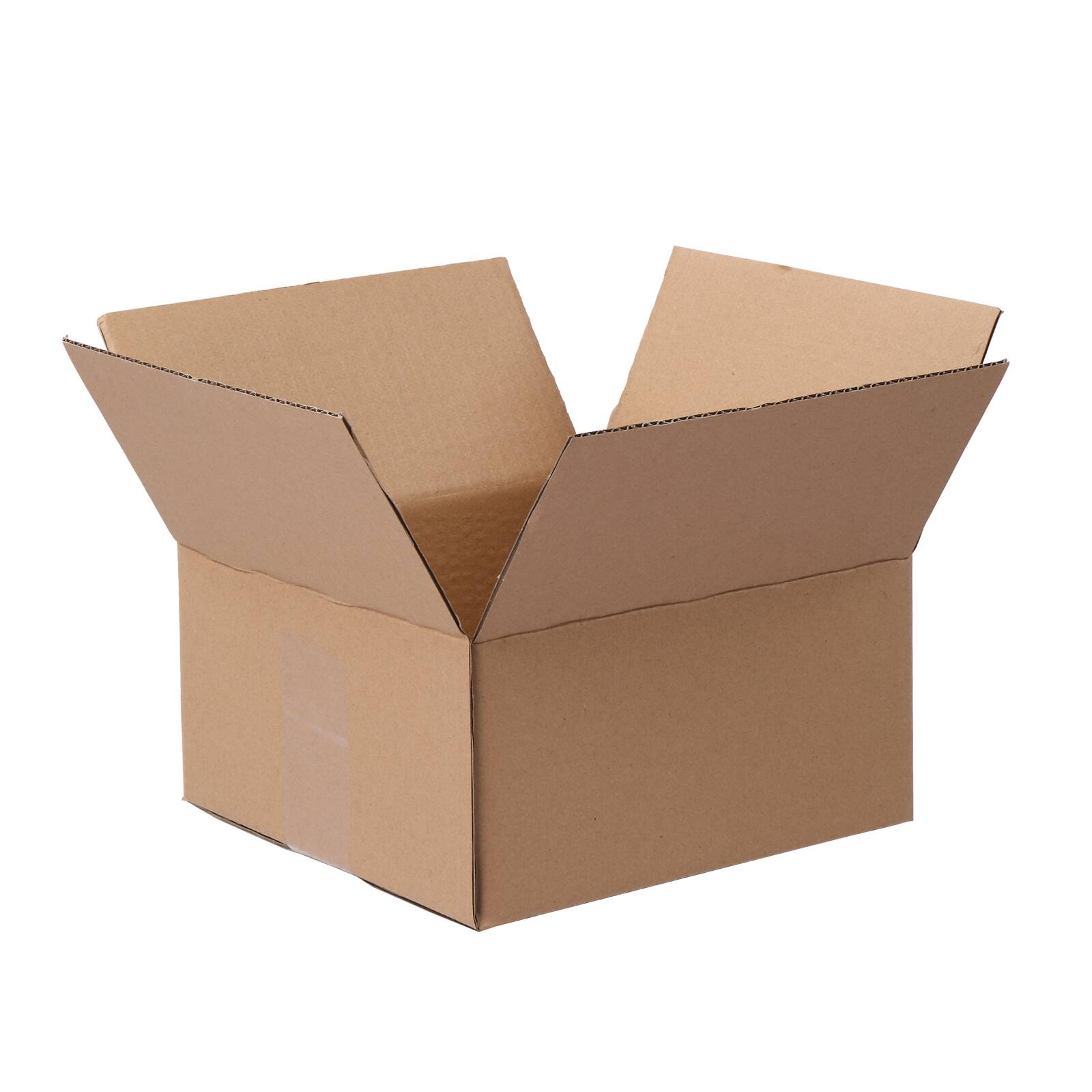 Front. Winado - 100 8x8x4 Shipping Boxes for Packing & Moving Corrugated Cartons Eco-Friendly Boxes Recyclable Kraft Carton for Packing.