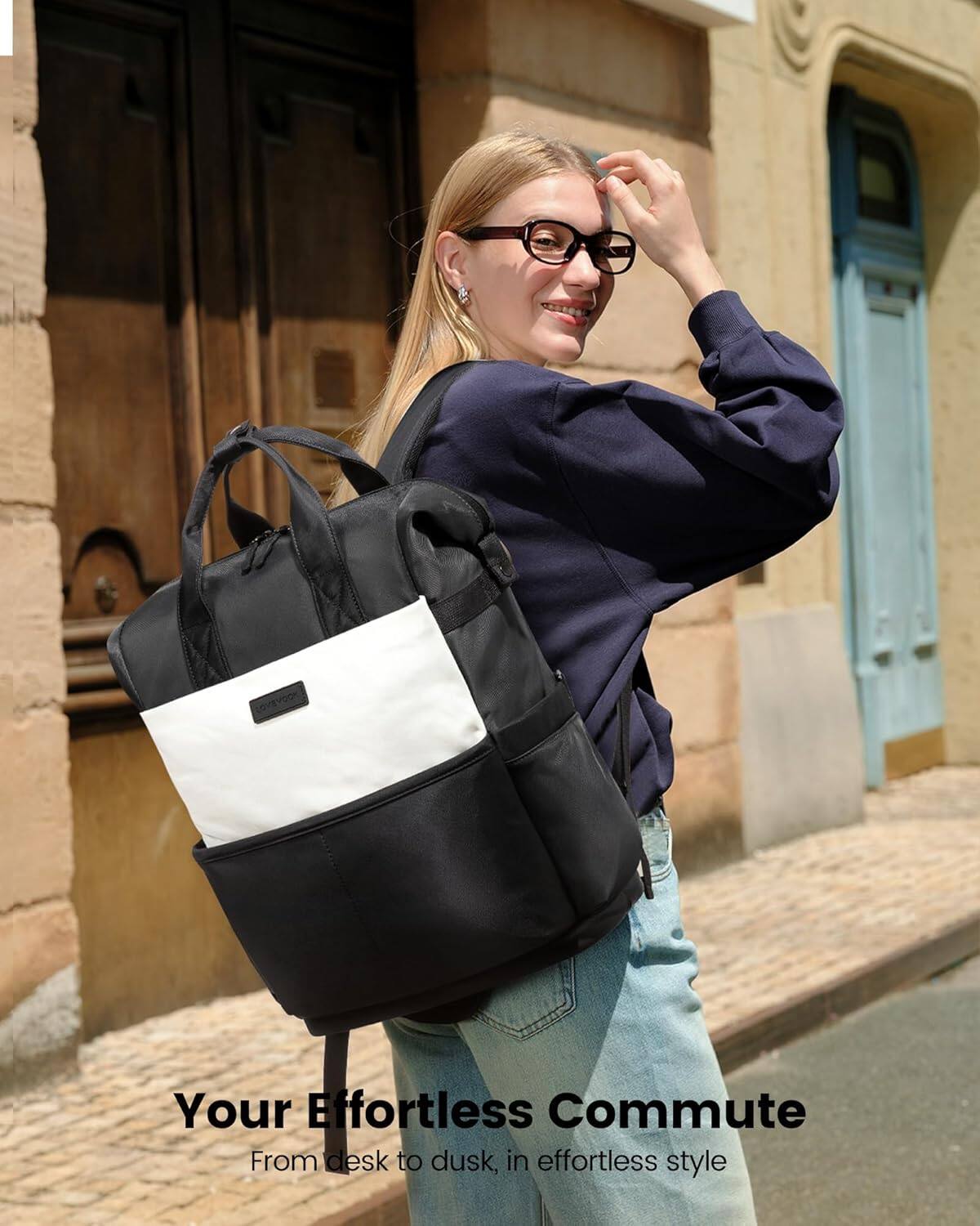 Your Effortless Commute  
From desk to dusk, in effortless style