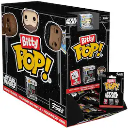 Funko - Bitty POP! Singles: Star Wars (One Bitty POP! Per Transaction, Styles May Vary) - Collectibles - Multicolor