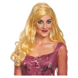 Disguise - Disney Hocus Pocus Sarah Deluxe Adult Costume Wig | One Size - Yellow