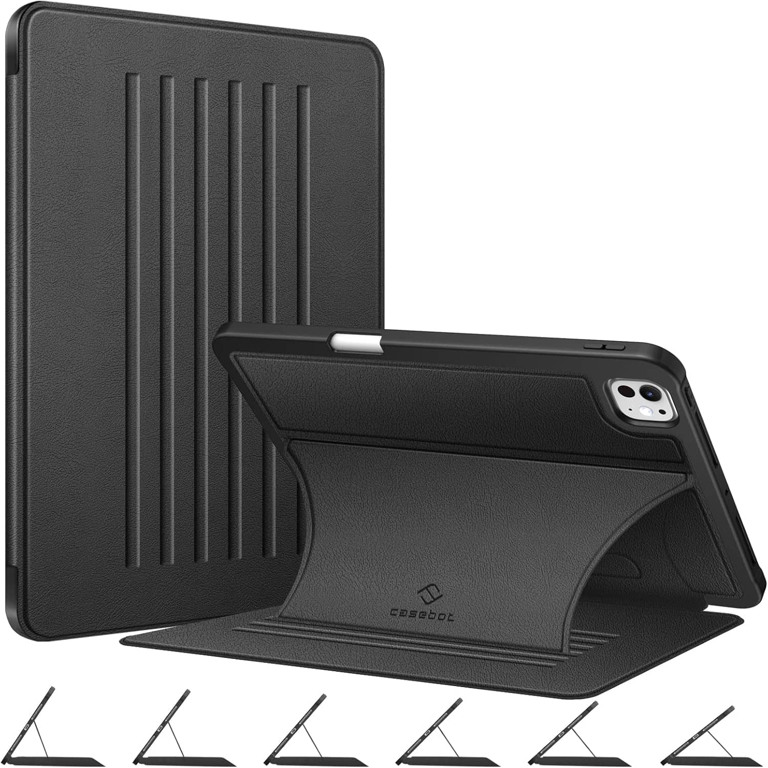 Fintie - Magnetic Stand Case for iPad Pro 11-inch (M5) 2025 / (M4) 2024 Multi-Angle Viewing Rugged Shockproof TPU Back Cover - Black price history on PriceWatchPro