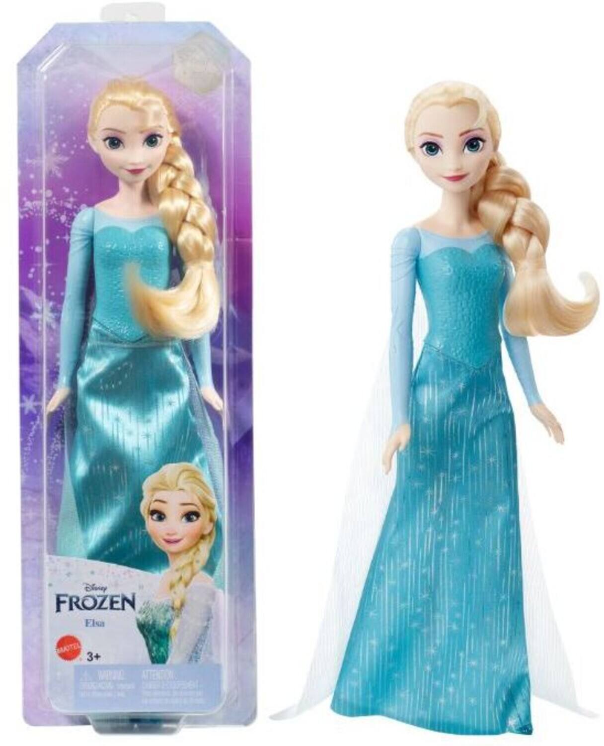 Mattel - Disney Frozen Doll Elsa with Turquoise Dress - COLLECTIBLES - Multicolor