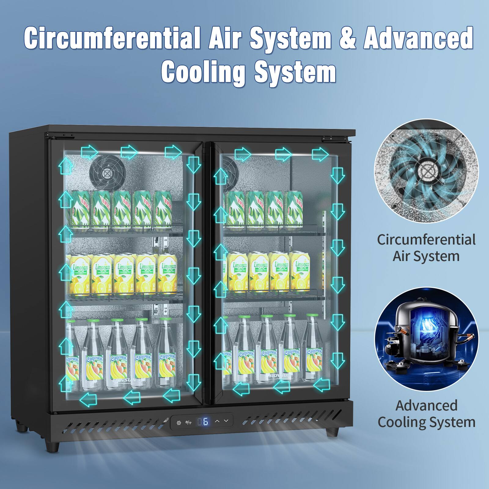 Circumferential Air System & Advanced Cooling System

Circumferential Air System

Advanced Cooling System