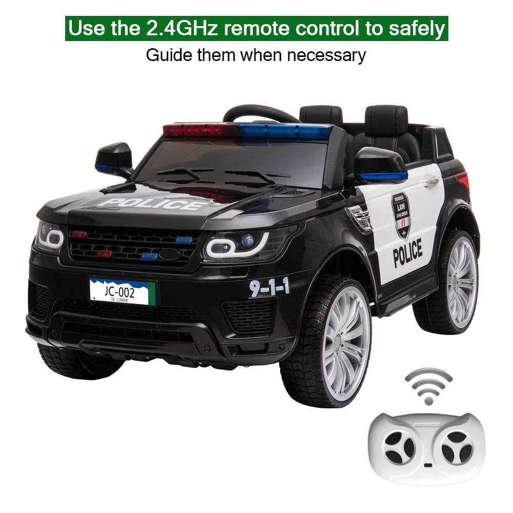 Use the 2.4GHz remote control to safely guide them when necessary

POLICE JC-002

9-1-1

ROBBIE LAW ENFORCEMENT

POLICE