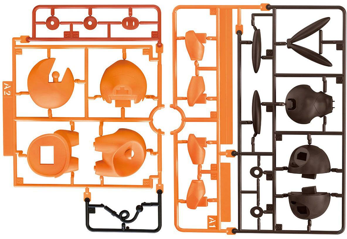 Alt View 2. Bandai - 14 Tepig - 3.5" Figure - Pokémon - Bandai Hobby - Pokémon Model Kit Quick!!.