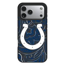 Keyscaper - NFL - Indianapolis Colts Bump Case with 8.2ft Drop Protection - 15 - Multicolor
