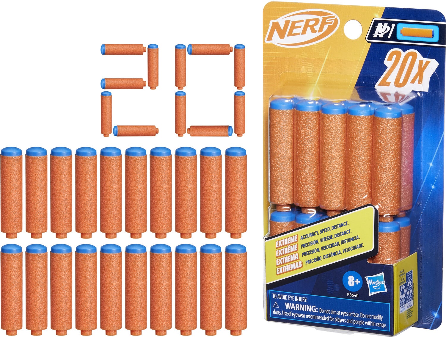 Hasbro - Nerf - N Series - N1 Darts 20-Pack - COLLECTIBLES - Multicolor price history on PriceWatchPro