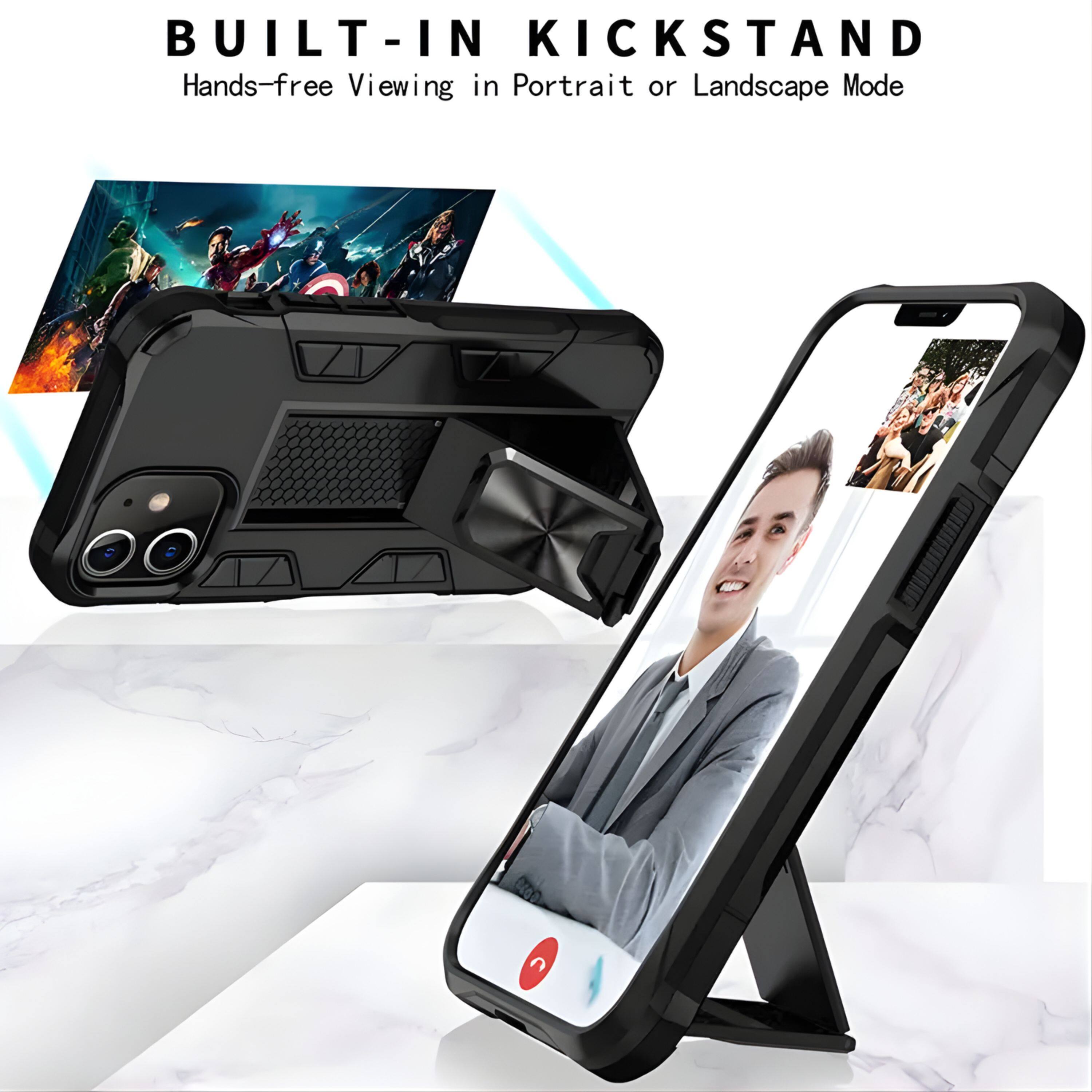 BUILT-IN KICKSTAND  
Hands-free Viewing in Portrait or Landscape Mode