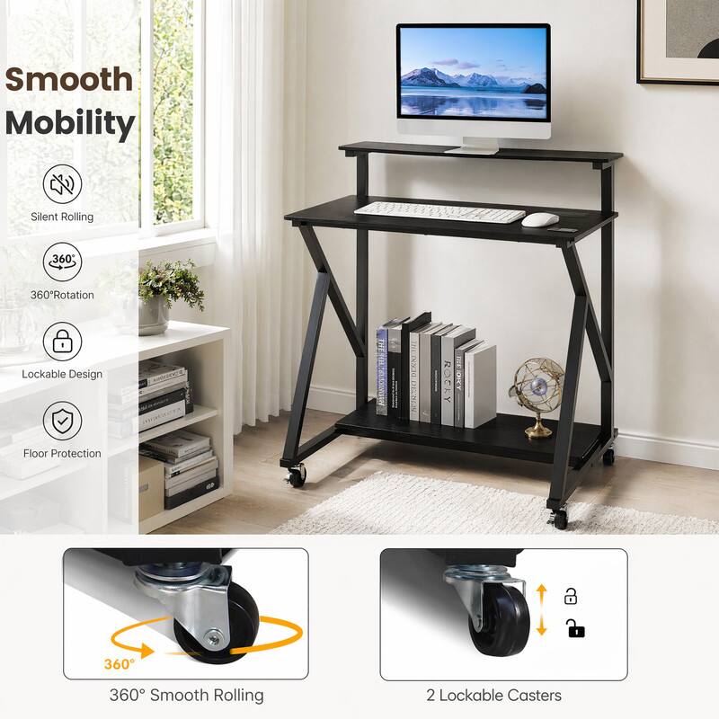 Smooth Mobility Z Silent Rolling 360° Rotation Lockable Design

- Silent Rolling
- 360° Rotation
- Lockable Design
- Floor Protection

360° Smooth Rolling

2 Lockable Casters