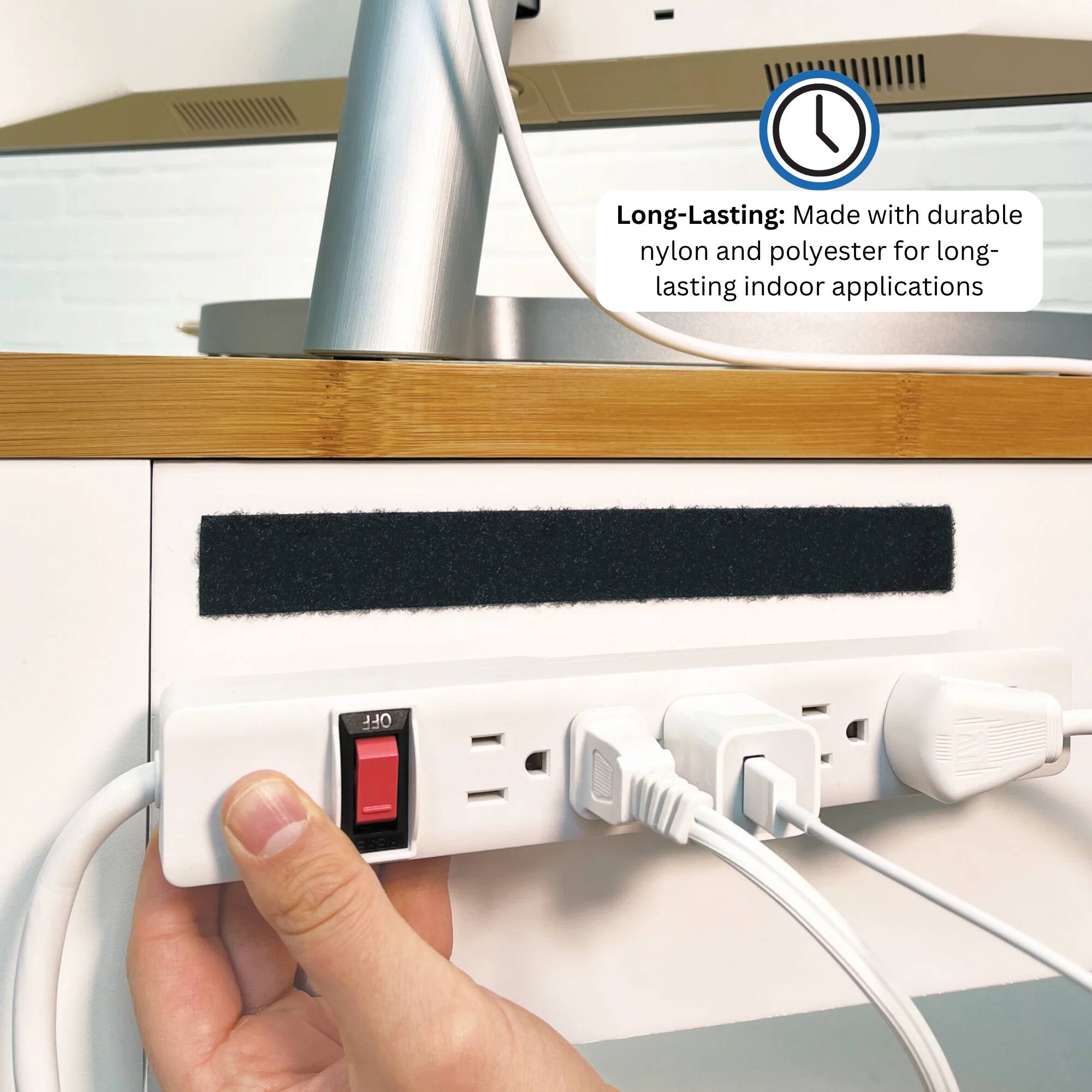 Long-Lasting: Made with durable nylon and polyester for long-lasting indoor applications