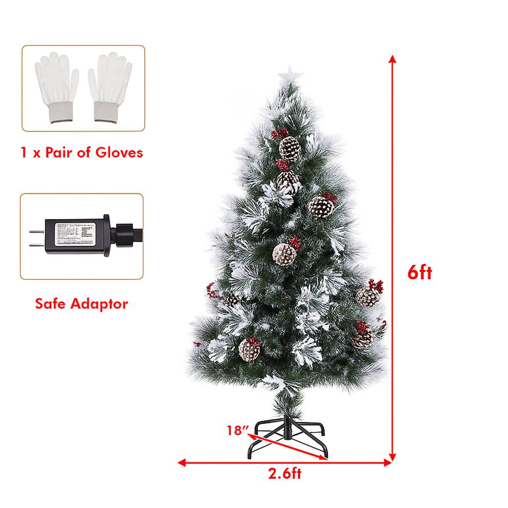 1 x Pair of Gloves  
Safe Adaptor  
6ft  
18"  
2.6ft