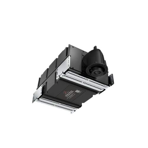MartinLogan - Variable Aperture System 4” Full-Range 2-Way In-Ceiling Speaker with Dual 5.5” Woofers and a 2” High-Output Driver - Paintable White