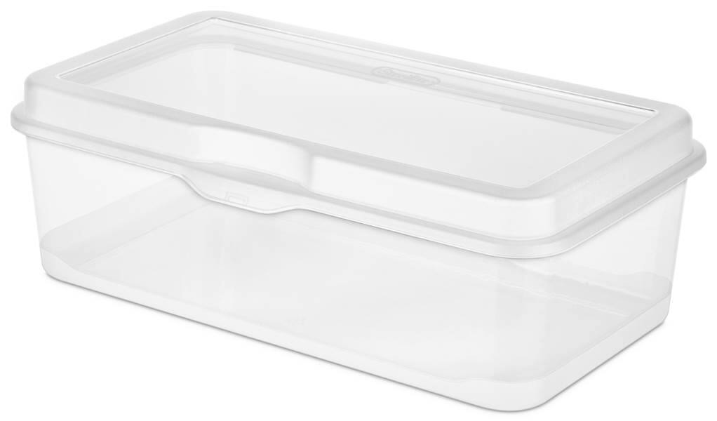 Alt View 2. Sterilite - Sterilite Large Latching Storage Box, 6 Pack, and Small Latching Storage Box, 12 Pack.