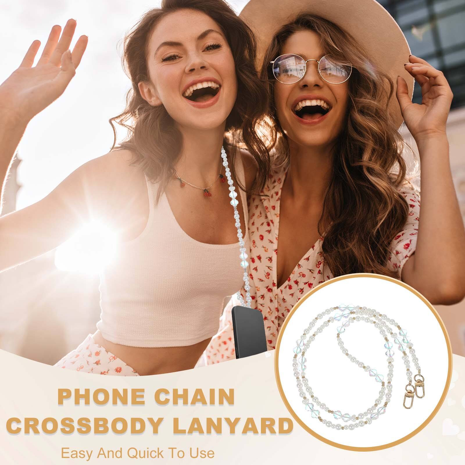 PHONE CHAIN CROSSBODY LANYARD  
Easy And Quick To Use