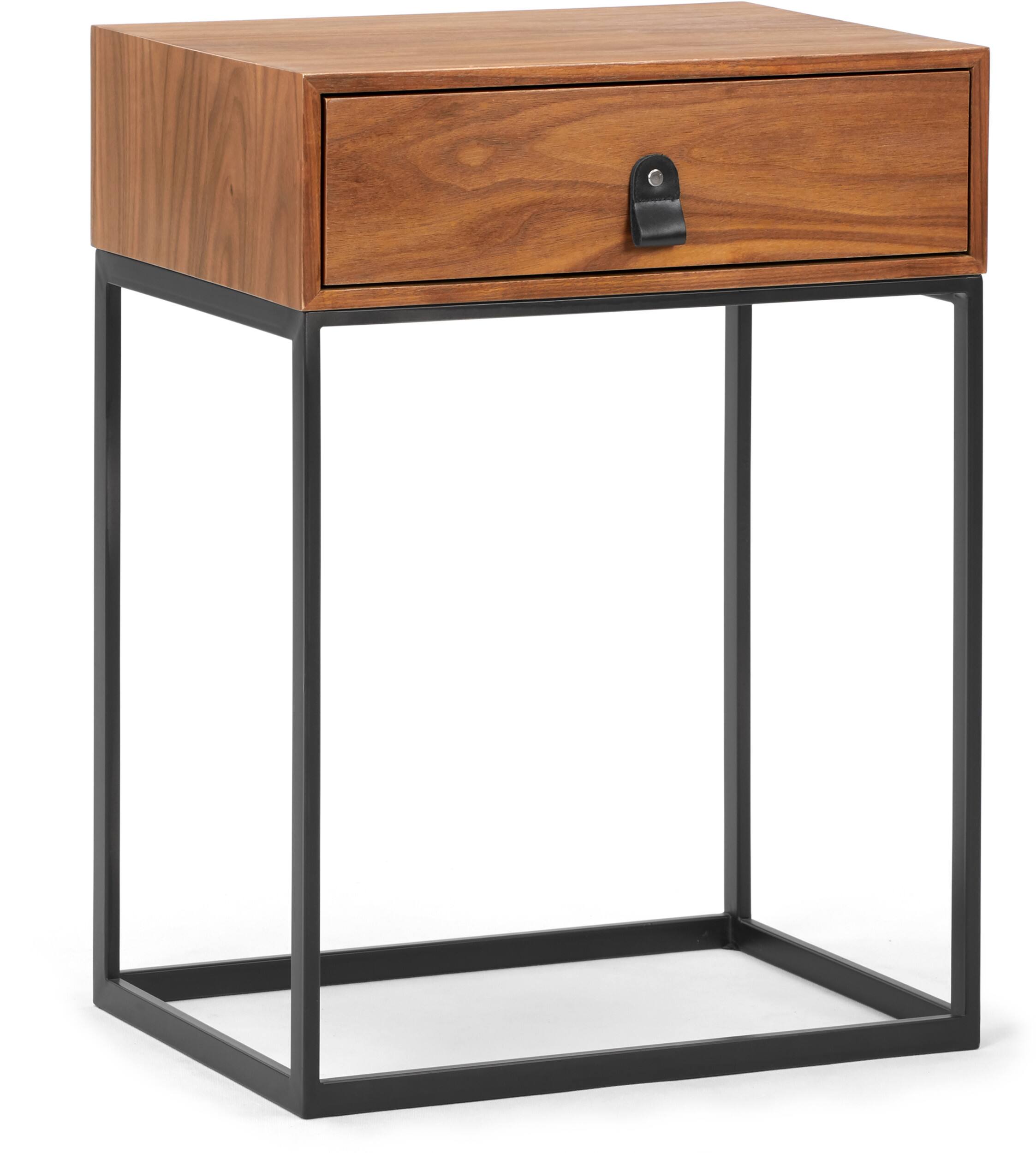 Alt View 13. Click Decor - Milo Side Table - Walnut Brown.
