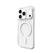 Alt View 10. ZAGG - Crystal Palace Lite Snap Ultra-slim MagSafe-compatible for Apple iPhone 17 Pro - Clear.