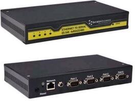 Brainboxes - 4-Port RS422/485 Ethernet to Serial Adapter - Steel