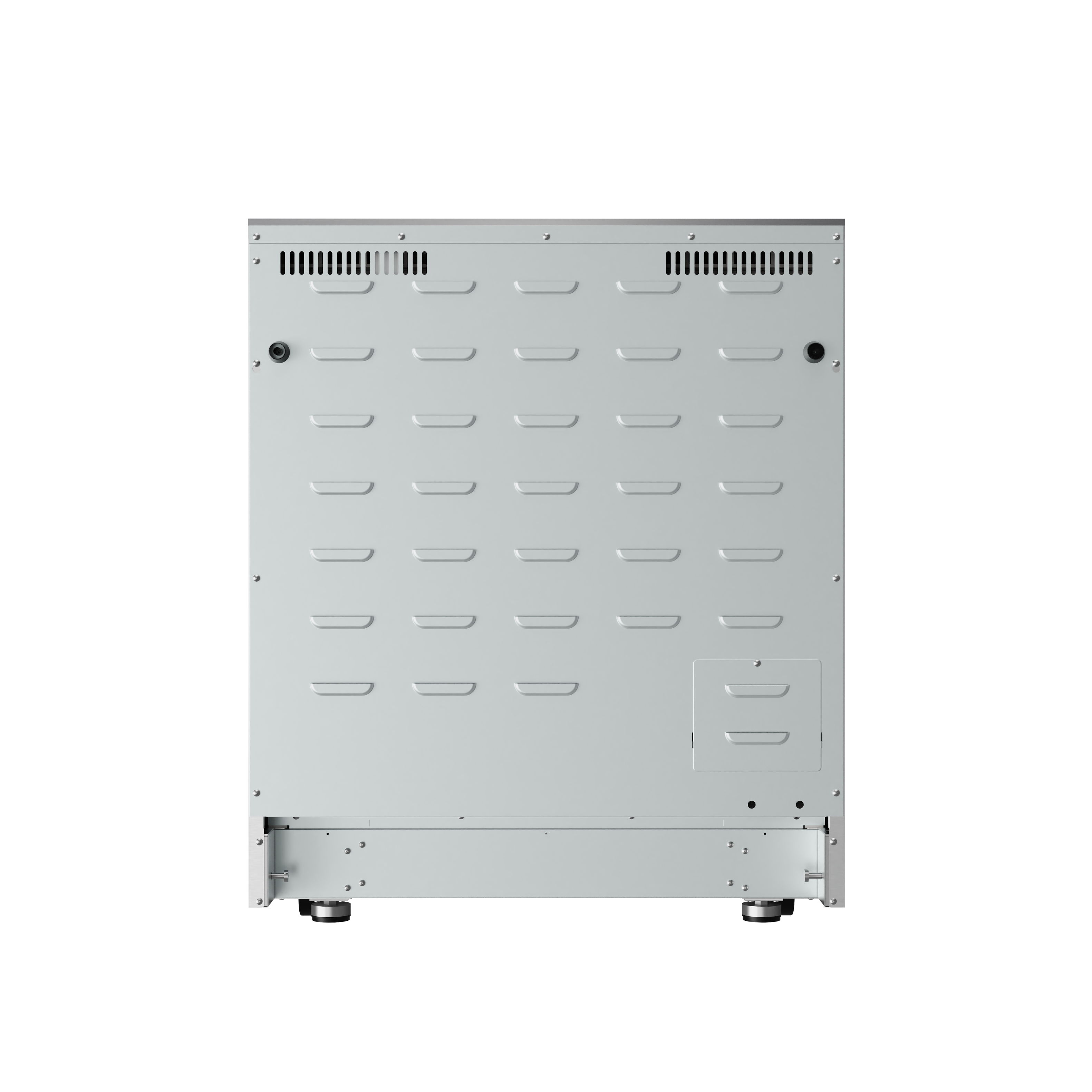 Alt View 6. Thor Kitchen - 4.8 Cu Ft. Freestanding Induction Range with Air Fry - Stainless steel.