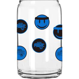 Logo Brands - Orlando Magic 16oz. Smiley Can Glass - Multicolor