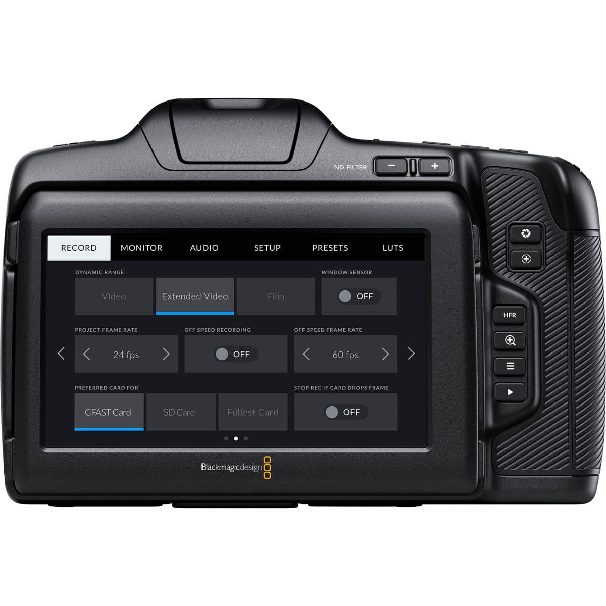 Blackmagic Design Pocket Cinema Camera 6K Pro CINECAMPOCHDEF06P