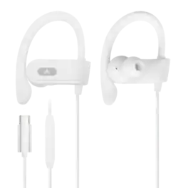 Avantree - C171 - USB-C Wired Earbuds, Microphone & Volume Controls,
