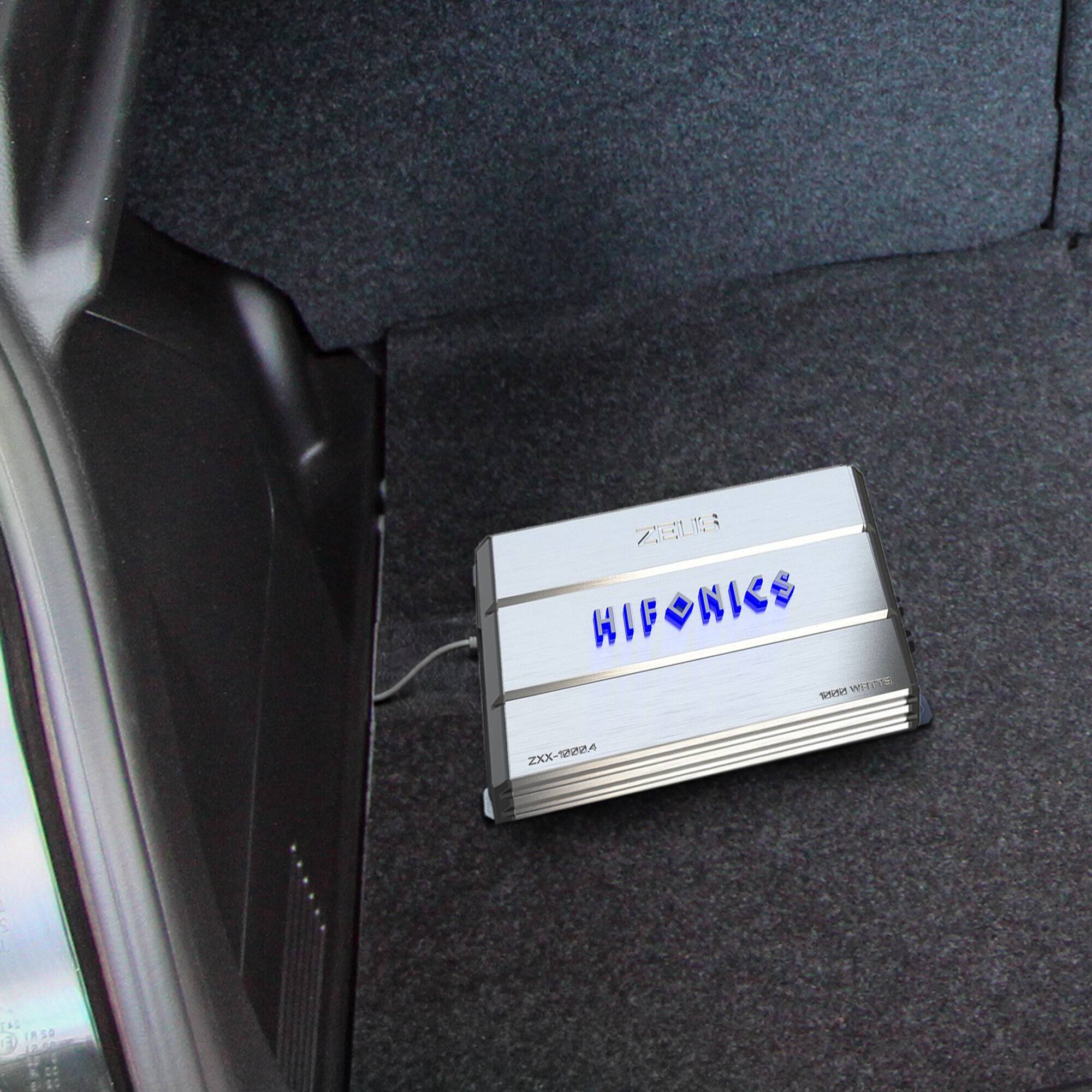 Hifonics ZXX 1000.4 1000 Watt 4 Channel Class A/B Bridgeable Car
