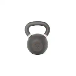 Power Systems - Cast Iron Kettlebell - 50 lb - Strength Training Kettlebells for Home Gym Workouts - Black