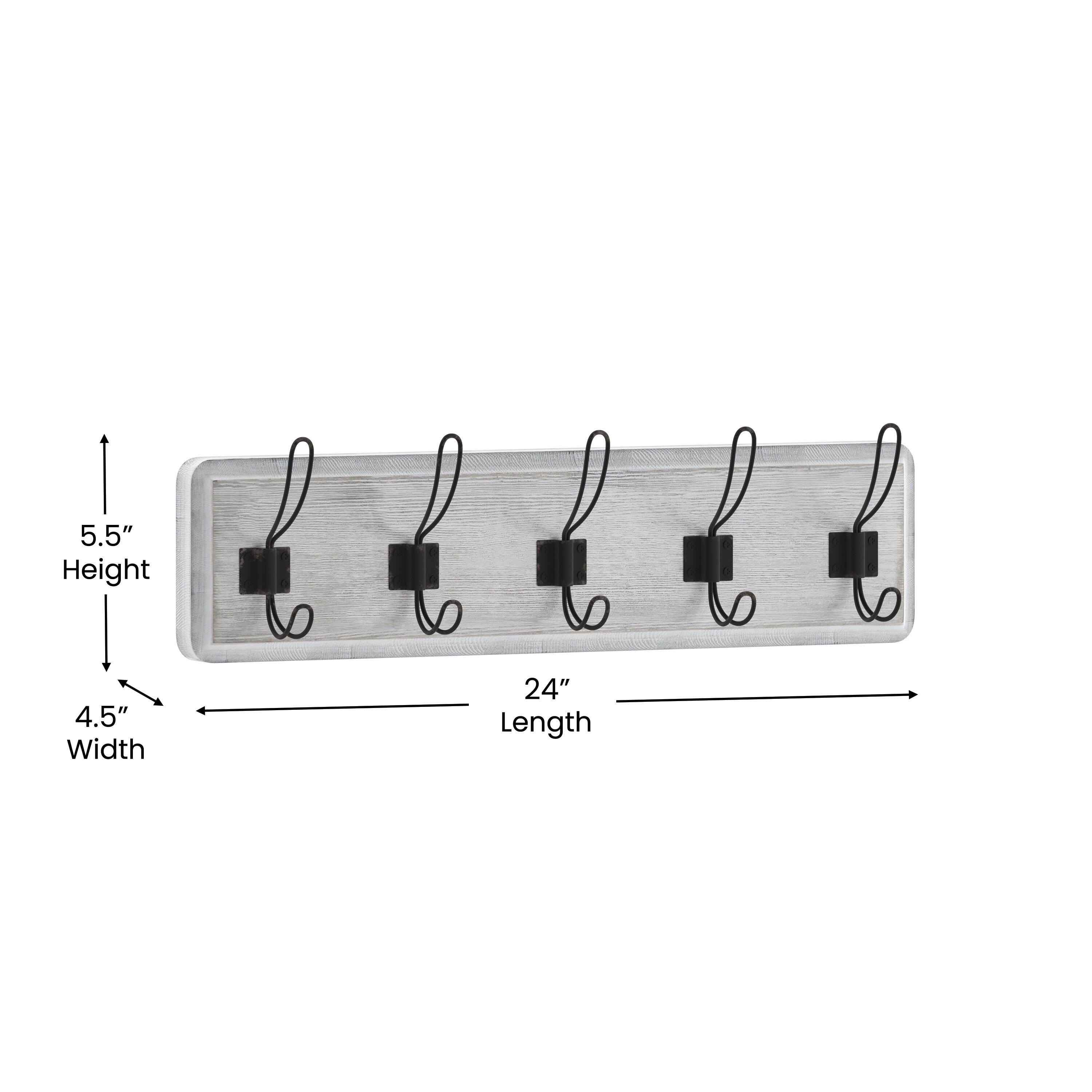 5.5" Height, 4.5" Width, 24" Length