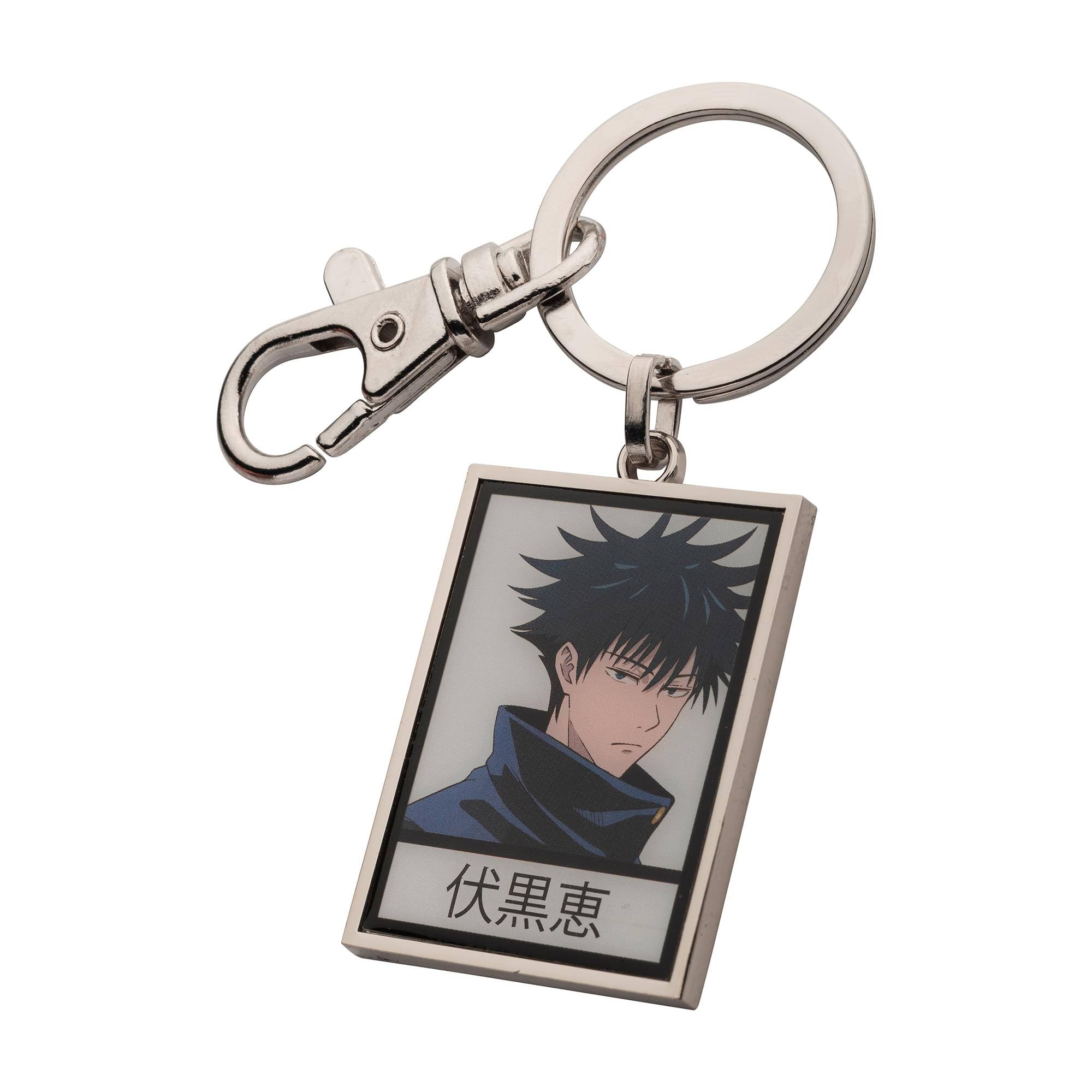 Alt View 10. SalesOne LLC - Jujutsu Kaisen Megumi Fushiguro Character Keychain - Silver.
