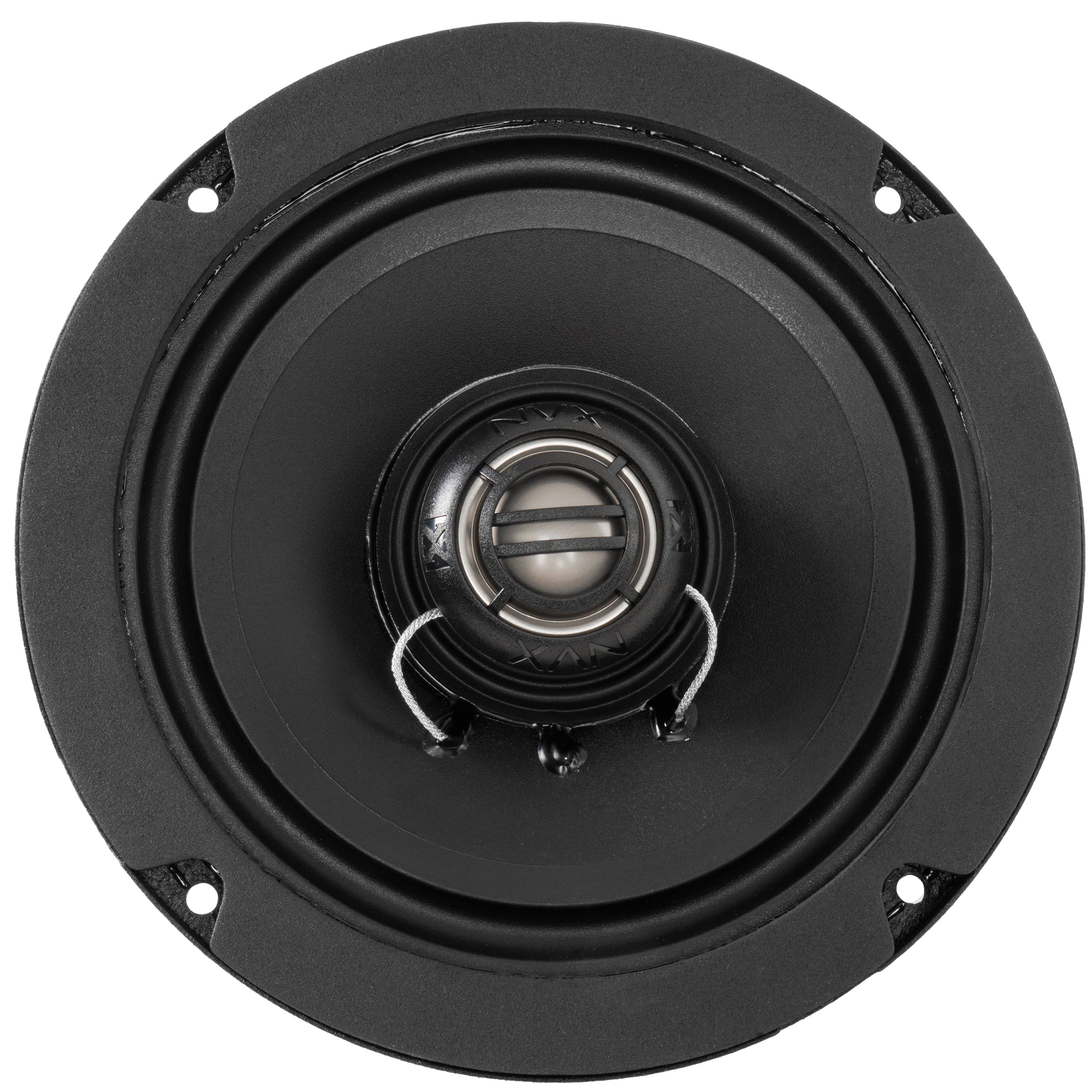 Left. NVX - XFHD6F 300W RMS 6.5in XF-Series 2-Ohm Front Fairing Speakers for Select 2014-up Harley-Davidson Touring Model.