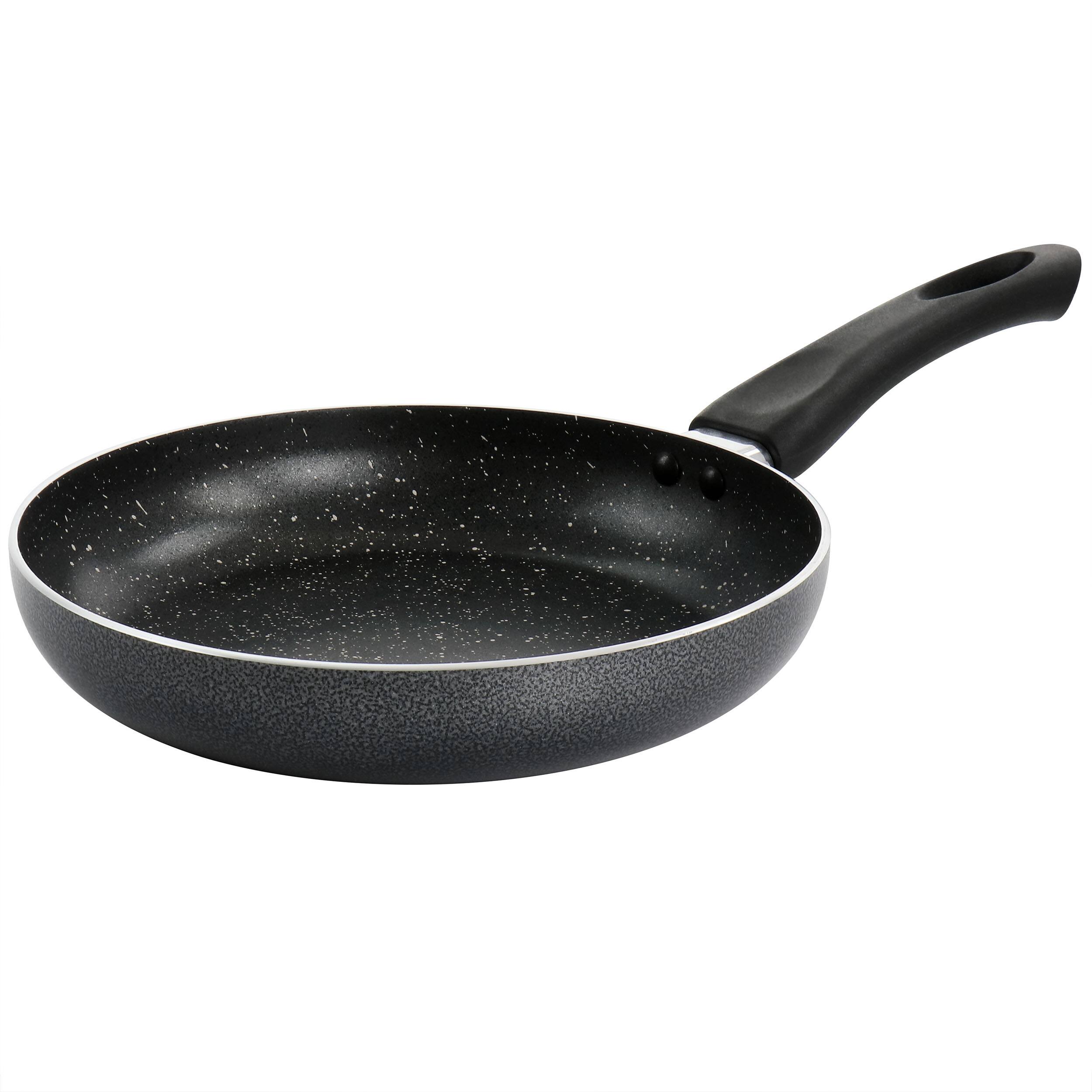 Oster - 9.4 in. Nonstick Aluminum Frying Pan Grey - Graphite