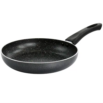 Front. Oster - Oster 9.4 in. Nonstick Aluminum Frying Pan in Graphite Grey - Graphite.