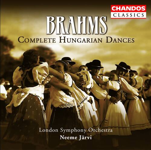 CHANDOS CLASSICS

BRAHMS  
COMPLETE HUNGARIAN DANCES

London Symphony Orchestra  
Neeme Järvi