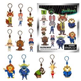 Monogram - Disney Zootopia Series 73 Blind Bag 3D Foam Bag Clip | One Random - Multi-Colored