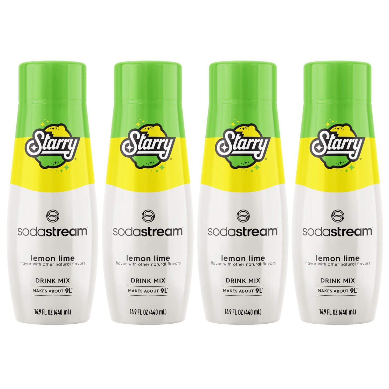 SodaStream - STARRY LEMON LIME 4PK - Front_Zoom