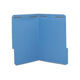 Staples - Reinforced Classification Folder, 2" Expansion, Legal Size, Dark 50/Box - Blue