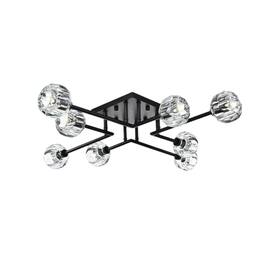 Elegant Lighting - Eren 31 inch Flush Mount - Black