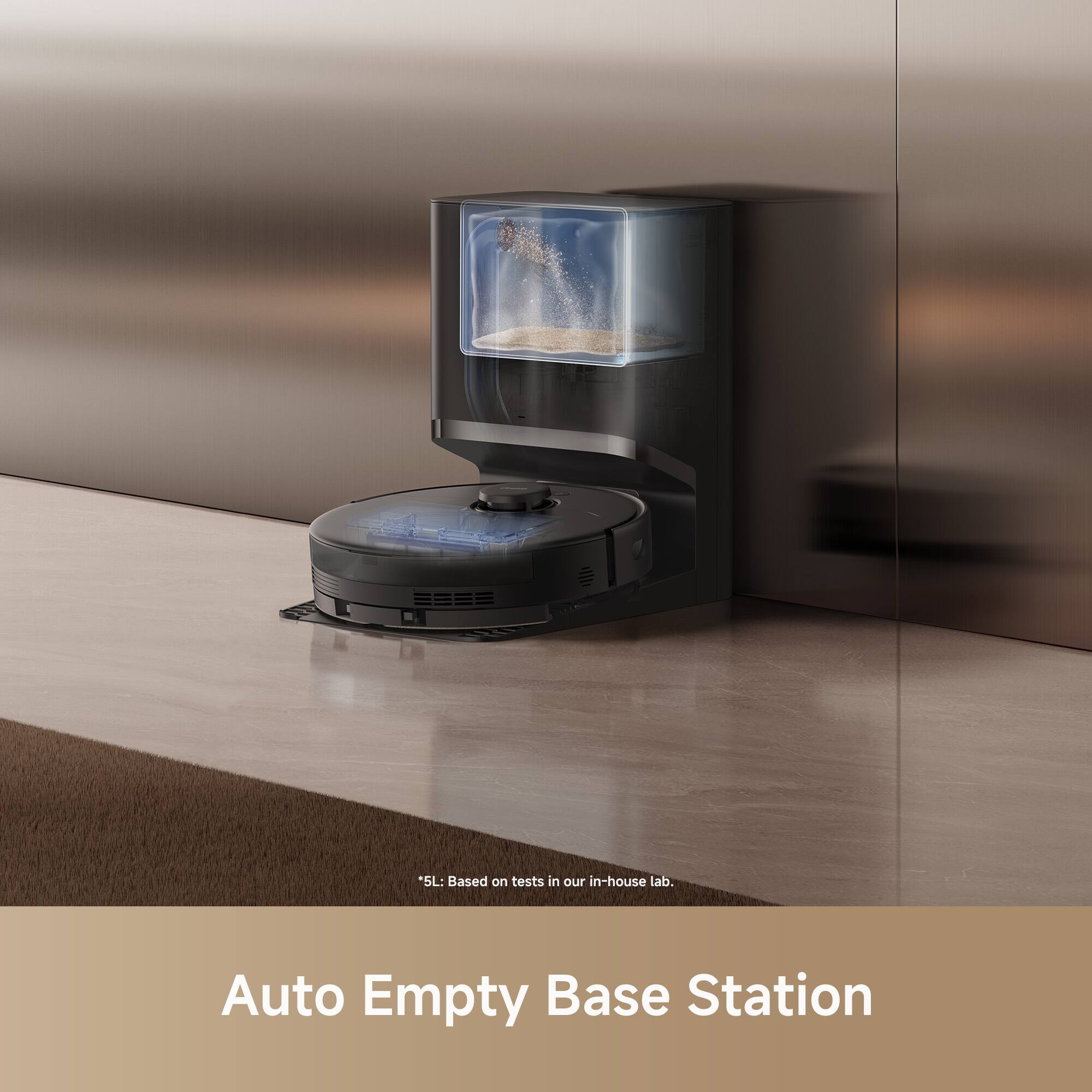 Auto Empty Base Station

*5L: Based on tests in our in-house lab.