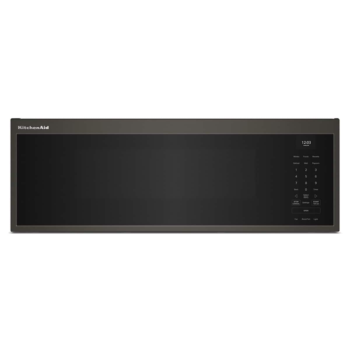 KitchenAid - 1.1 Cu. Ft. Smart Low Profile Microwave Hood Co