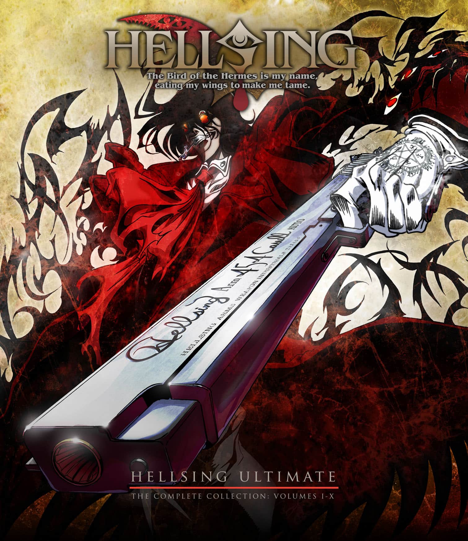 Alt View 1. Hellsing Ultimate: Complete Collection 1 - 10 - Complete Series - BLU-RAY.