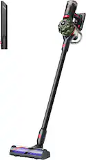 Front. Dyson - V8 Cyclone Cordless Vacuum - Black/Khaki.
