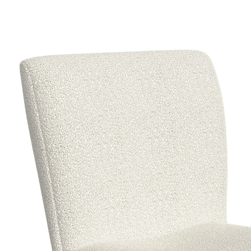 Alt View 1. Picket House Furnishings - Cambria UPH Swivel Bar Stool with Beige Boucle in Natural - Tural.