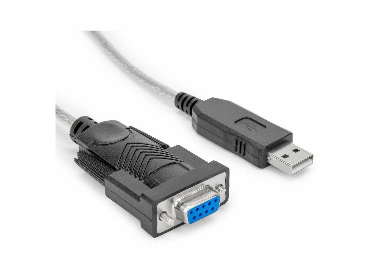 Alt View 6. Rocstor - Rocstor 6ft USB to RS232 DB9 Serial Adapter Cable with FTDI for PC, MAC, Printer.