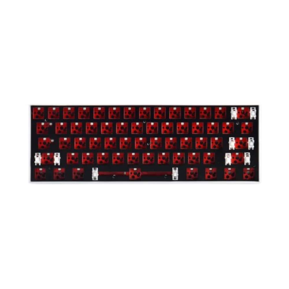Pro Link Techs - Black Pcp Barebone Keyboard Kit - Red