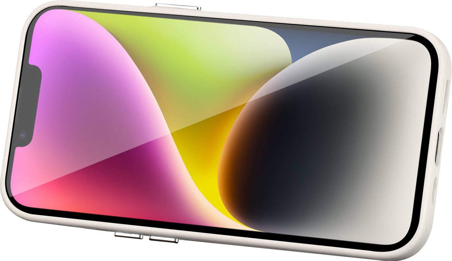 Alt View 14. SaharaCase - FingerGrip Series Case for Apple iPhone 14 - White.