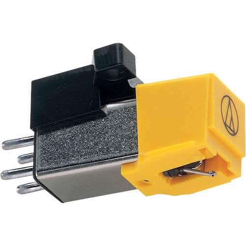 Front. Audio-Technica - Phonograph Cartridge - Black.